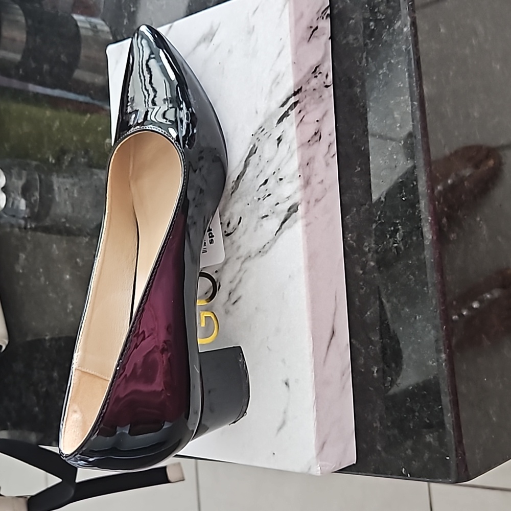 Block heeled shoes
